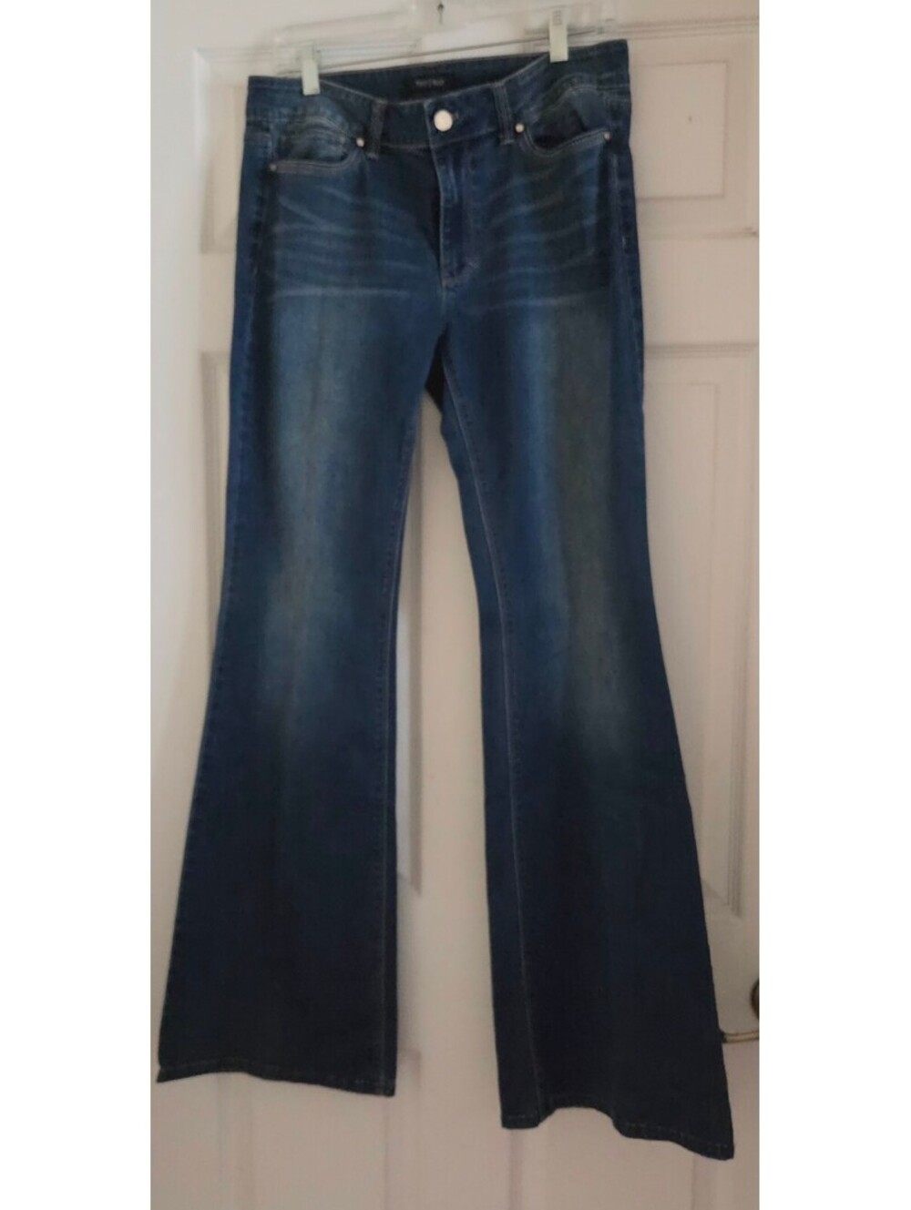 White House Black Market Women's Bootcut Blue Jeans